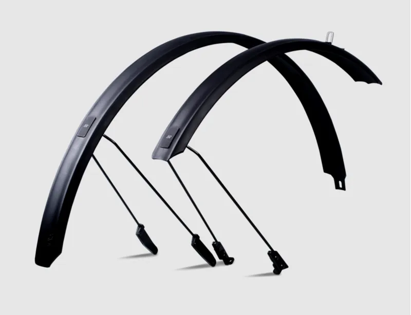 Cube Acid Trekking 53mm Mudguard Set With Stays Black-2